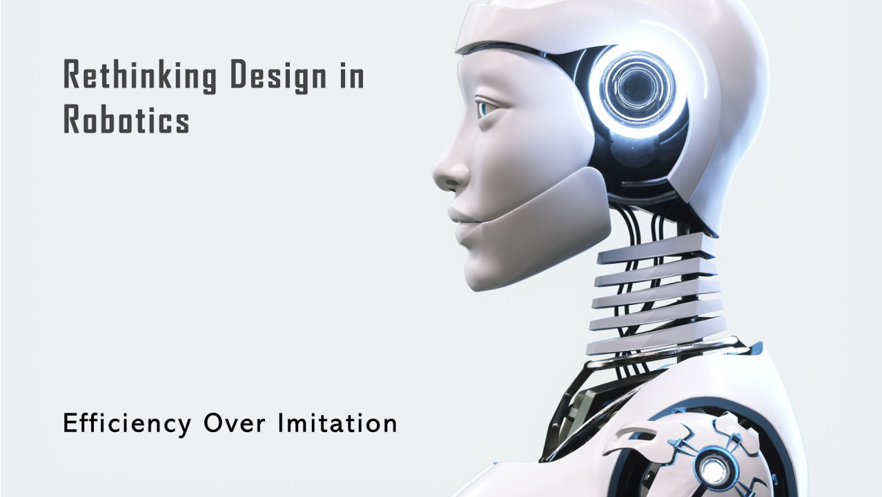 Efficiency over Imitation: Rethinking Design in Robotics